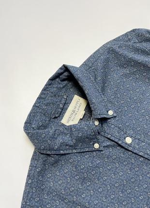 Denim & supply ralph lauren (m) синяя рубашка