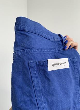 Мужские синие джинсы от zara, размер xl6 фото