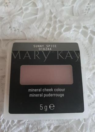 Румяна mary kay "sunny spice"