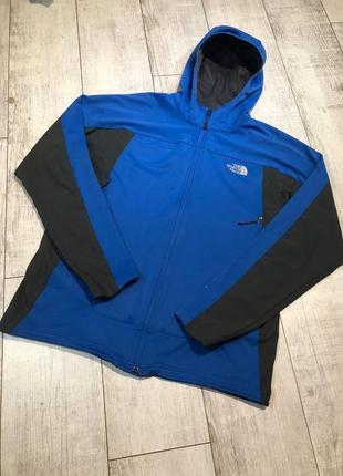 Мужская курточка ветровка софтшел the north face windstoper