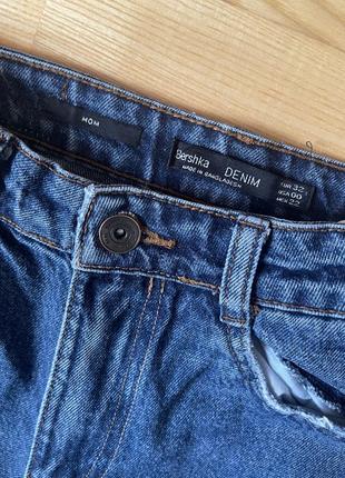 Mom jeans мами моми bershka2 фото