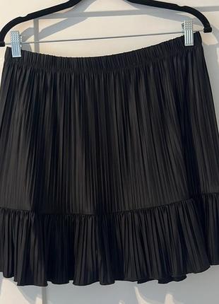 Плиссированная юбка zara2 фото