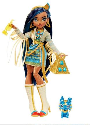 Кукла монстер хай клео де нил monster high cleo de nile doll с аксессуарами3 фото