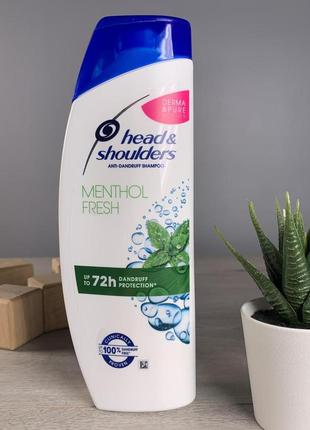 Шампунь head & shoulders 400мл м'ята