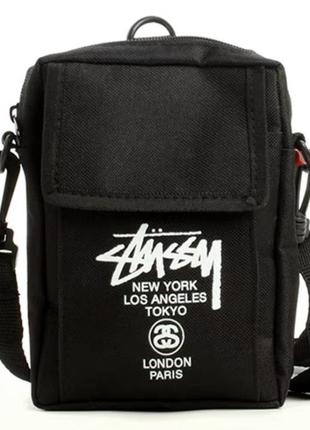 Сумка stussy через плече6 фото