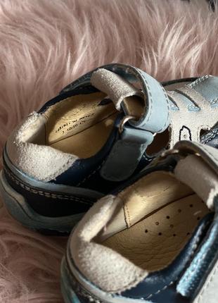 Шкіряні ортопедичні дитячі сандалі капці босоніжки підошва 13,5 см3 фото