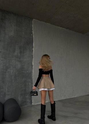 Юбка- шорты  спідниця