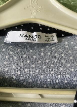 Сукня манго нова в горох2 фото