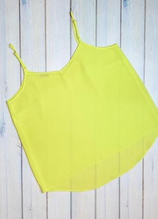 💥1+1=3 актуальна лимонна блузка блуза топ george, розмір 46 - 484 фото