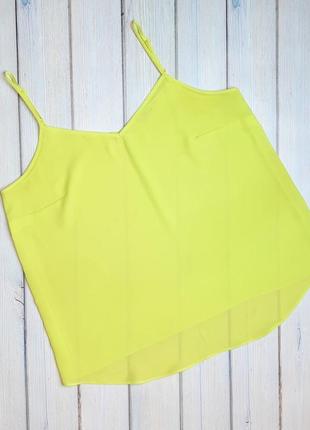 💥1+1=3 актуальная лимонная блузка блуза топ george, размер 46 - 48