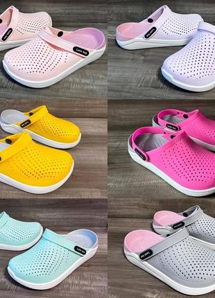 Крокси жіночі, crocs, шльопани