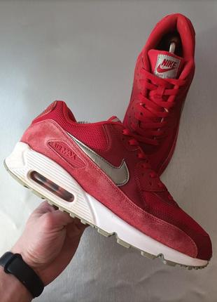 Кроссовки nike air max 90 essential gym red