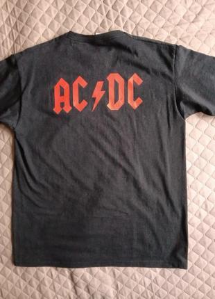 Футболка чорна ac/dc чоловіча2 фото