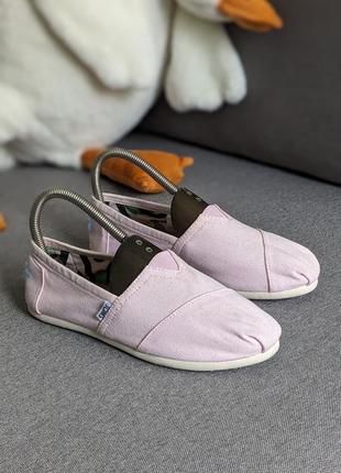 Toms женские эспадрильи макасины балетки