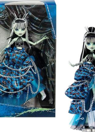 Лялька монстер хай френкі штейн monster high frankie stein stitched in style collector