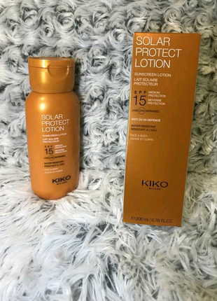 Солнцезащитный крем kiko milano