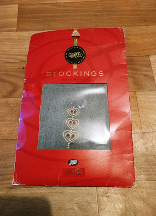 Продам нові англійські панчохи з камінчиками недорого