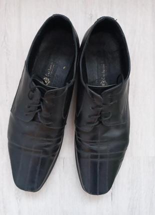 Классические мужские туфли, натуральная кожа, разм. 43, б/у6 фото
