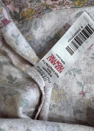 Крутезна піжама, баєчка в квітковий принт 1.5-2 роки ріст 92 на дівчинку5 фото