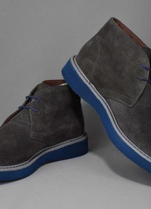 Baldinini мужские замшевые ботинки брендовые италия оригинал 40 р. / 26.5 см