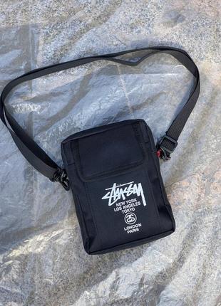 Сумка stussy через плече2 фото