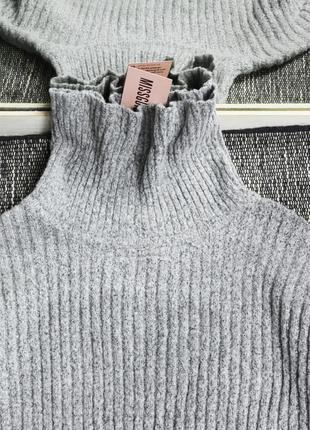 Новий сірий светр у рубчик missguided3 фото
