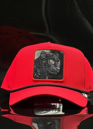 Оригинальная красная кепка goorin bros. panther 1004 фото