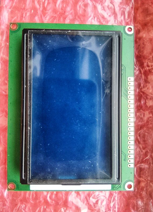 Дисплей arduino lcd 12864b v2 синий 128*64