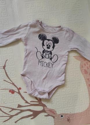 Боди sinsay disney mickey mouse 80 р.1 фото