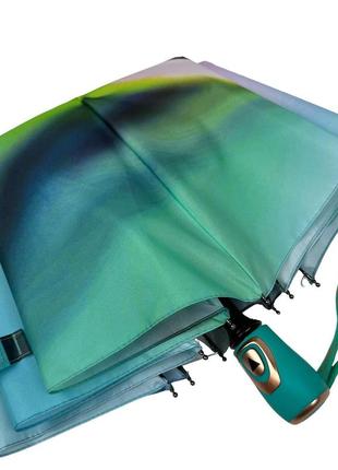 Женский зонт-автомат в подарочной упаковке на 9 спиц с цветочным принтом от frei...