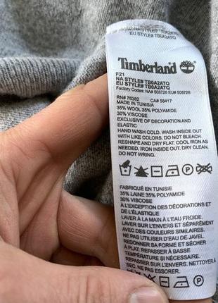 Чоловічий вовняний светр timberland soft handfeel7 фото