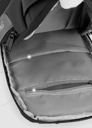 Чоловіча текстильна сумка-рюкзак confident atn01-t-x1661a3 фото