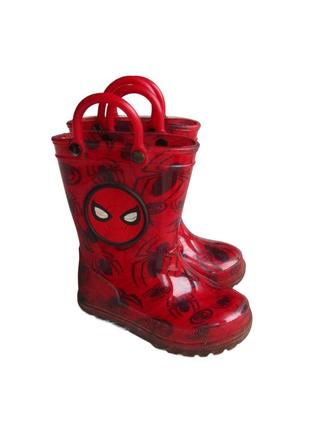 Гумові чоботи водостійкі marvel людина павук spider-man2 фото