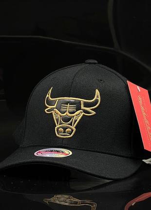 Оригінальна чорна кепка mitchell ness nba chicago bulls