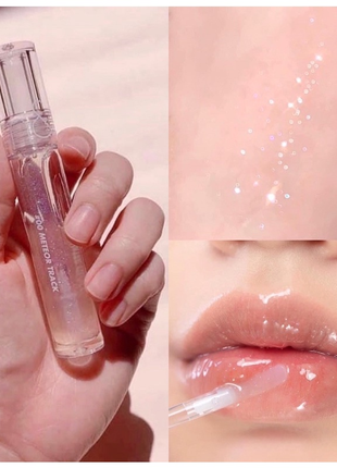 Romand romsnd rom&nd glasting water gloss meteor блиск з глітером.