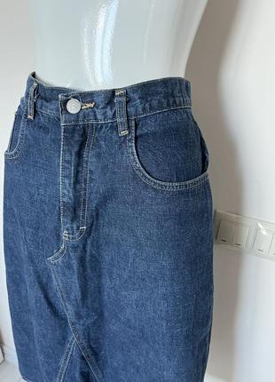Джинсовая юбка, юбка джинс, джинсовая юбка мыды4 фото