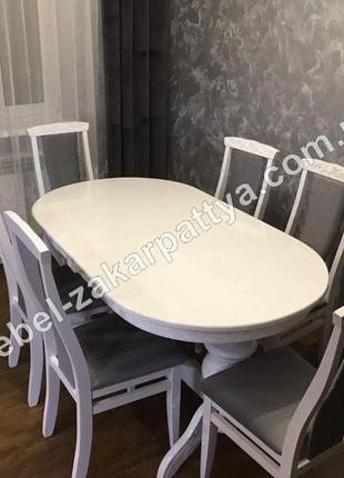 Комплект обідній. кухонний стіл та стільці. стілець і стільці. с.2 фото