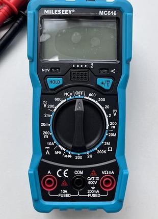 Мультиметр цифровий mileseey mc616 2
