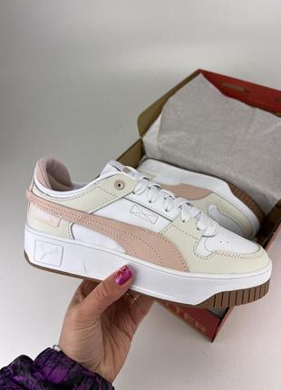 puma Amplified carina street(39233805) кроссовки, оригинальные кроссовки пума женские кожаные белые