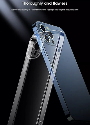 Прозорий силіконовий м'який чохол для iphone 13