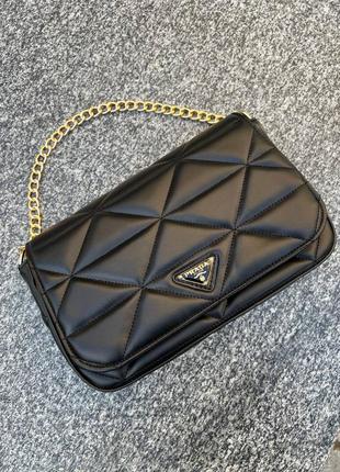 Prada gold black