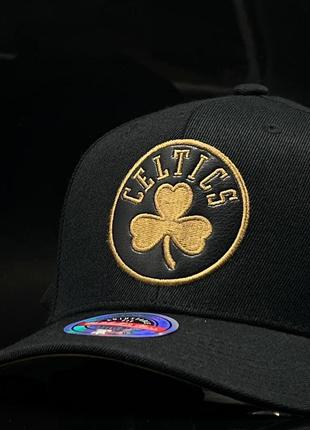 Оригинальная черная кепка mitchell & ness nba boston celtics2 фото