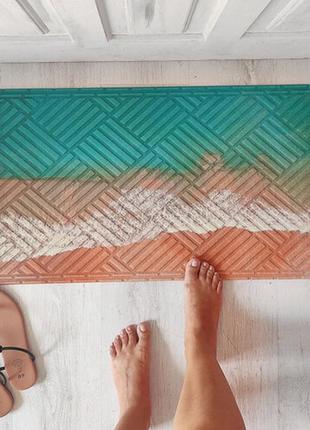 Чудові придверні килимки з принтом17 фото