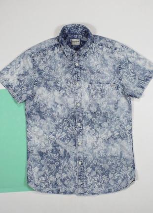 Стильная приталенная джинсовая шведка / тенниска от jack &amp;jones