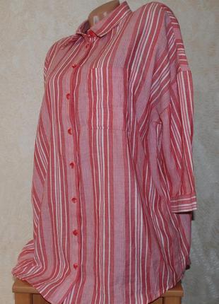 Блуза принтована бренду nutmeg
  /100% хлопок/свободный крой/
удлиненная/4 фото