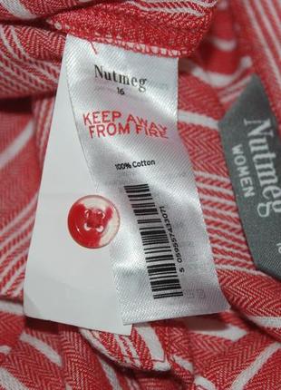 Блуза принтована бренду nutmeg
  /100% хлопок/свободный крой/
удлиненная/6 фото