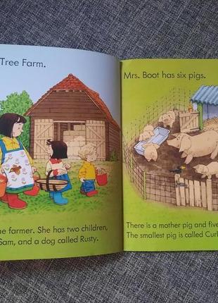 Английской usborne farmyard tales pig gets lost3 фото