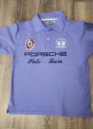 Футболка чоловіча porsche polo team1 фото