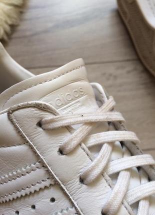 Кожаные кроссовки adidas superstar,оригинал адидас кеды5 фото