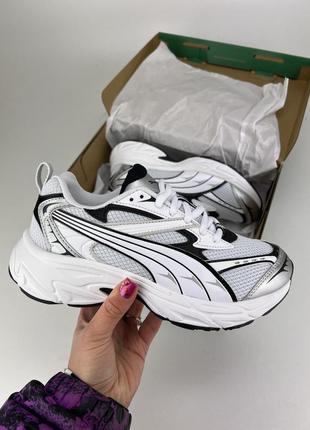 Puma morphis base(39298202) кроссовки, оригинальные кроссовки пума сетка женские белые